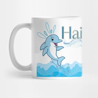 Hai Dolphin Mug